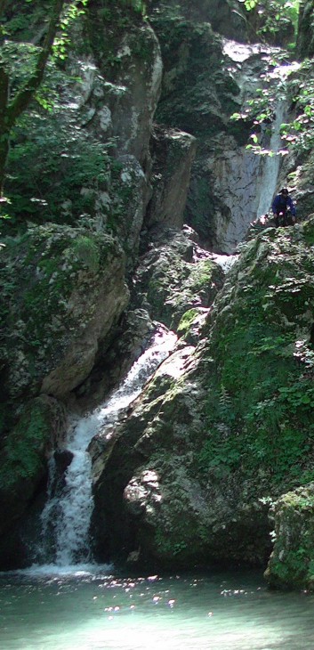 Die Mittelspitze von der Rosteige Im Soccatal in Slowenien - 33