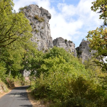 Mittelspitze von der Rosteige am Gorges Du Tarn 2017 - 287