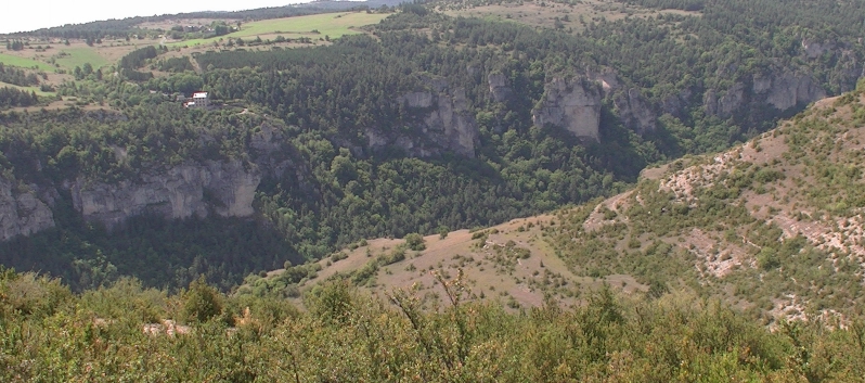 Nationalpark Grands Causses mit den Mittelspitzen 2015 - 67